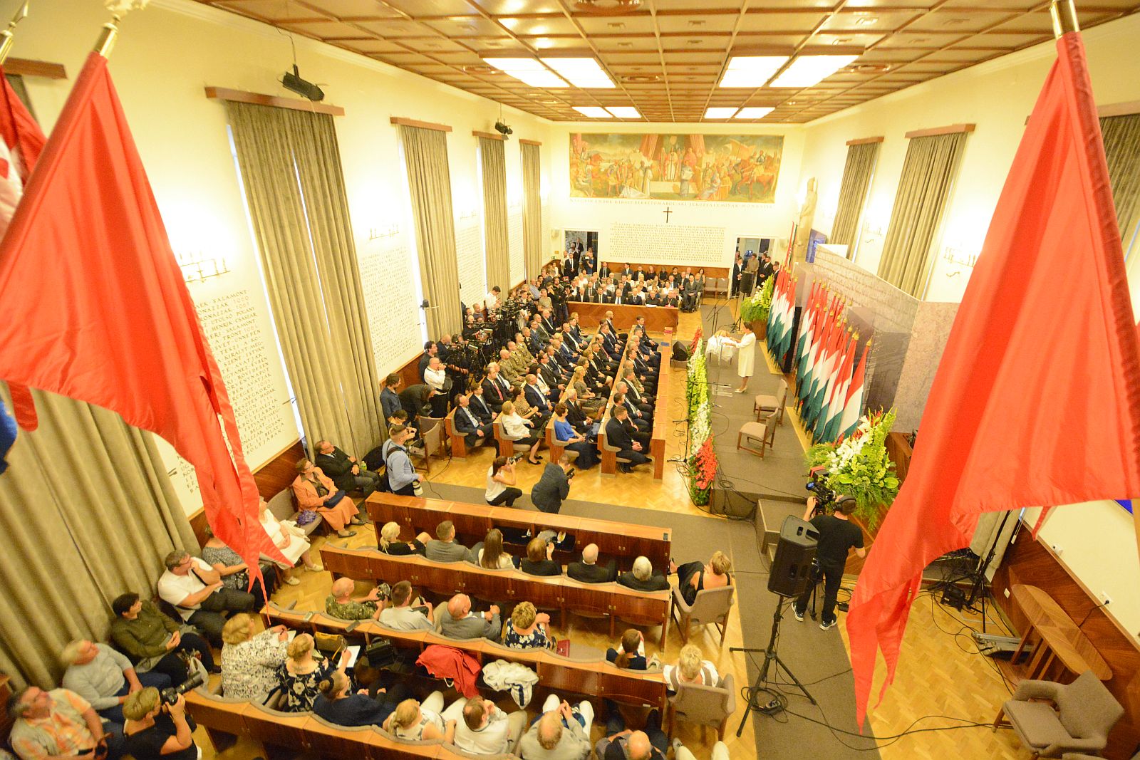 Székesfehérváron mondta el ünnepi beszédét Novák Katalin köztársasági elnök